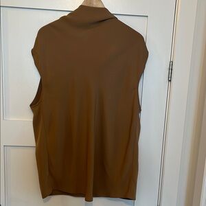 Aritzia Brown Sleeveless blouse